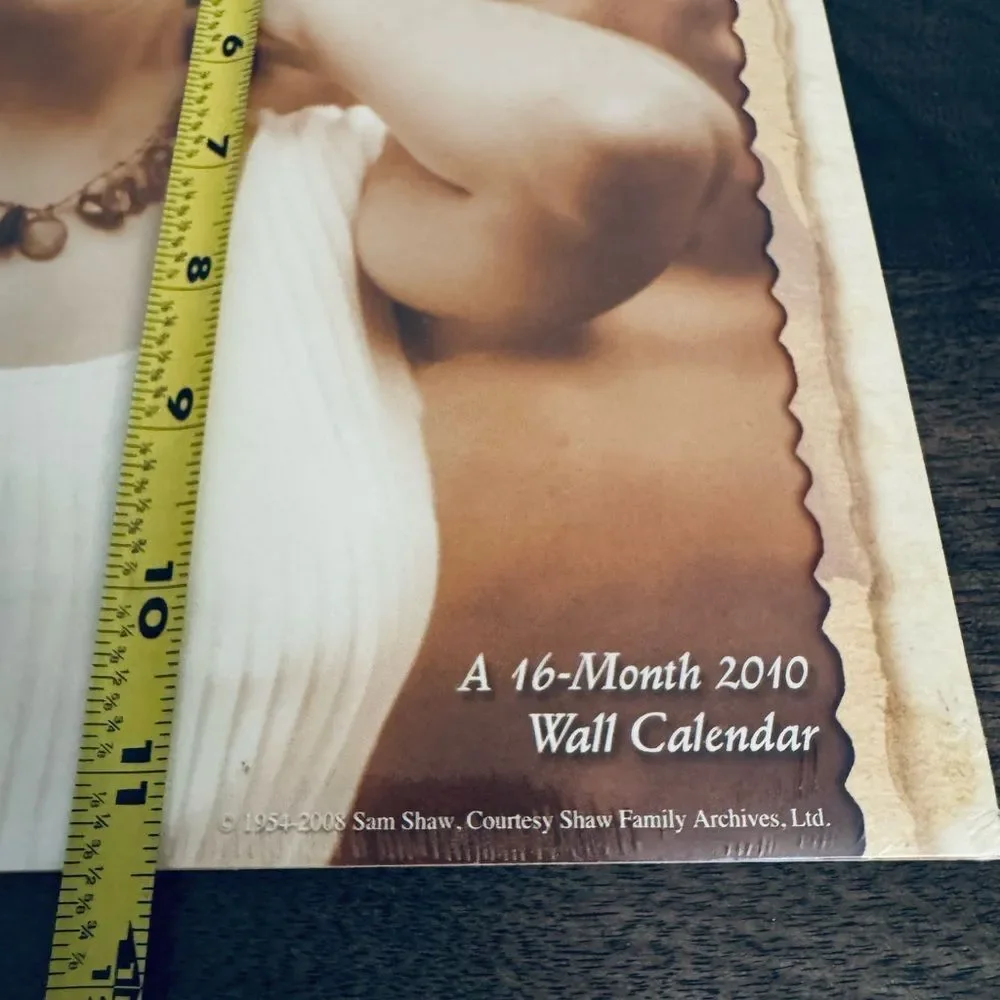 Marilyn Monroe 2010 Wall Hanging Calendar